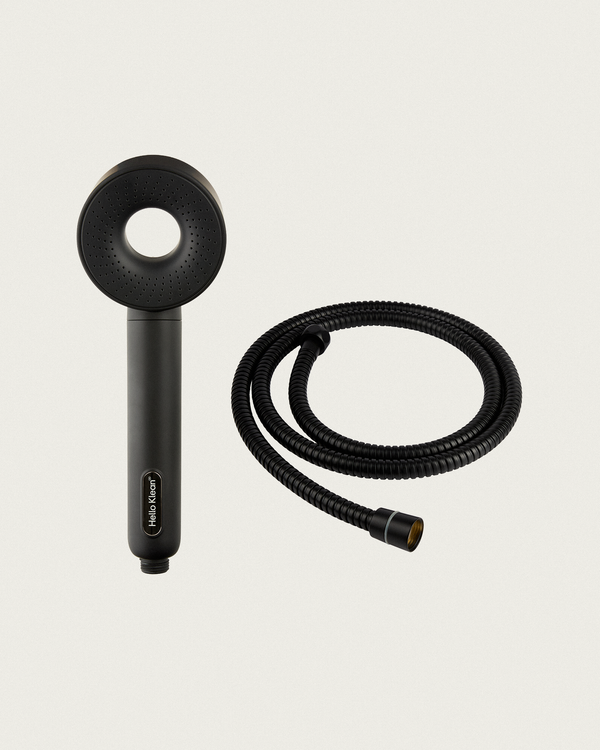 Black Shower Head & Hose Duo