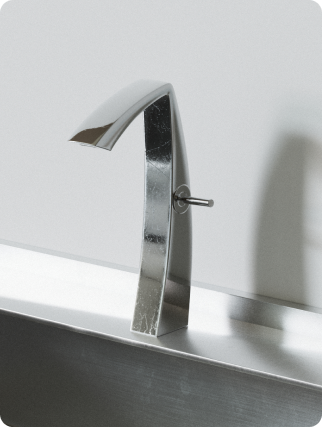 Incompatible nozzle shape & distance from tap