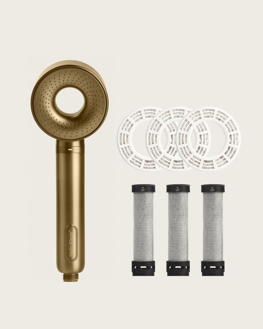 Hello Klean Shower Head Plus Bundle