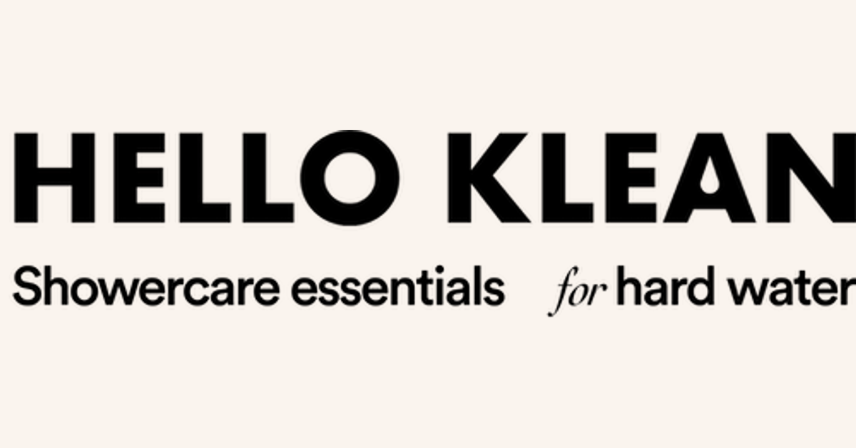 Hello Klean | Showercare Essentials For Hard Water.