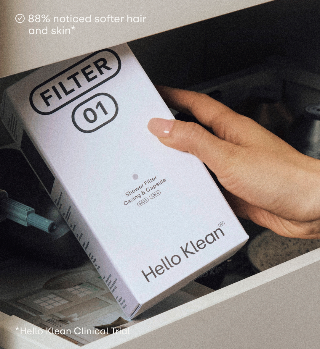 Hello Klean Shower Filter