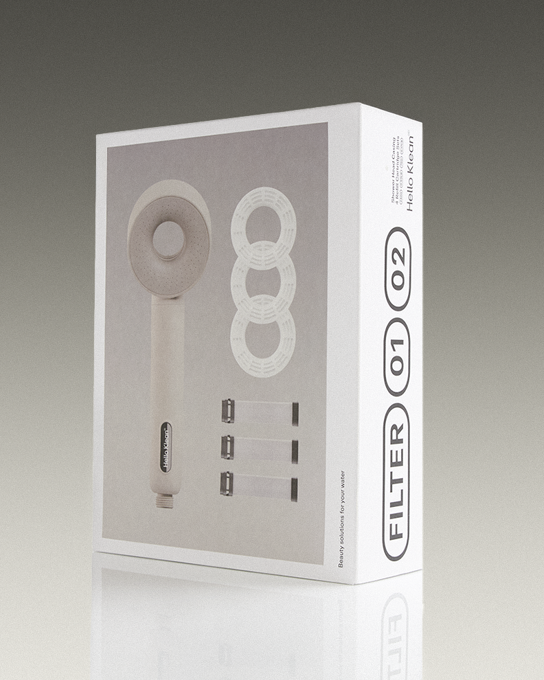Shower Head + 1-Year Refill Kit